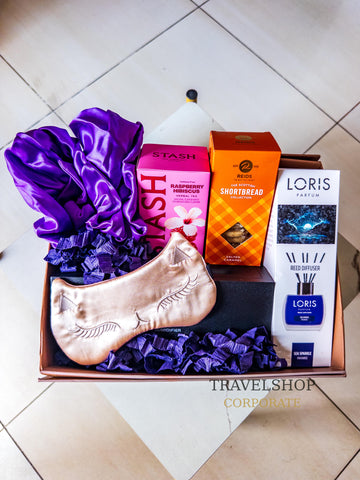 Evening In Gift Box | Flame Humidifier and Spa Set for Her