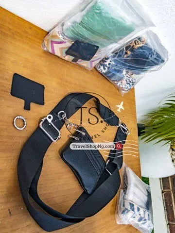 Clip and Go Phone Lanyard with Mini Wallet | Stylish & Functional