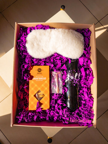 Sip & Unwind Gift Box | Wine and Shortbread for Her