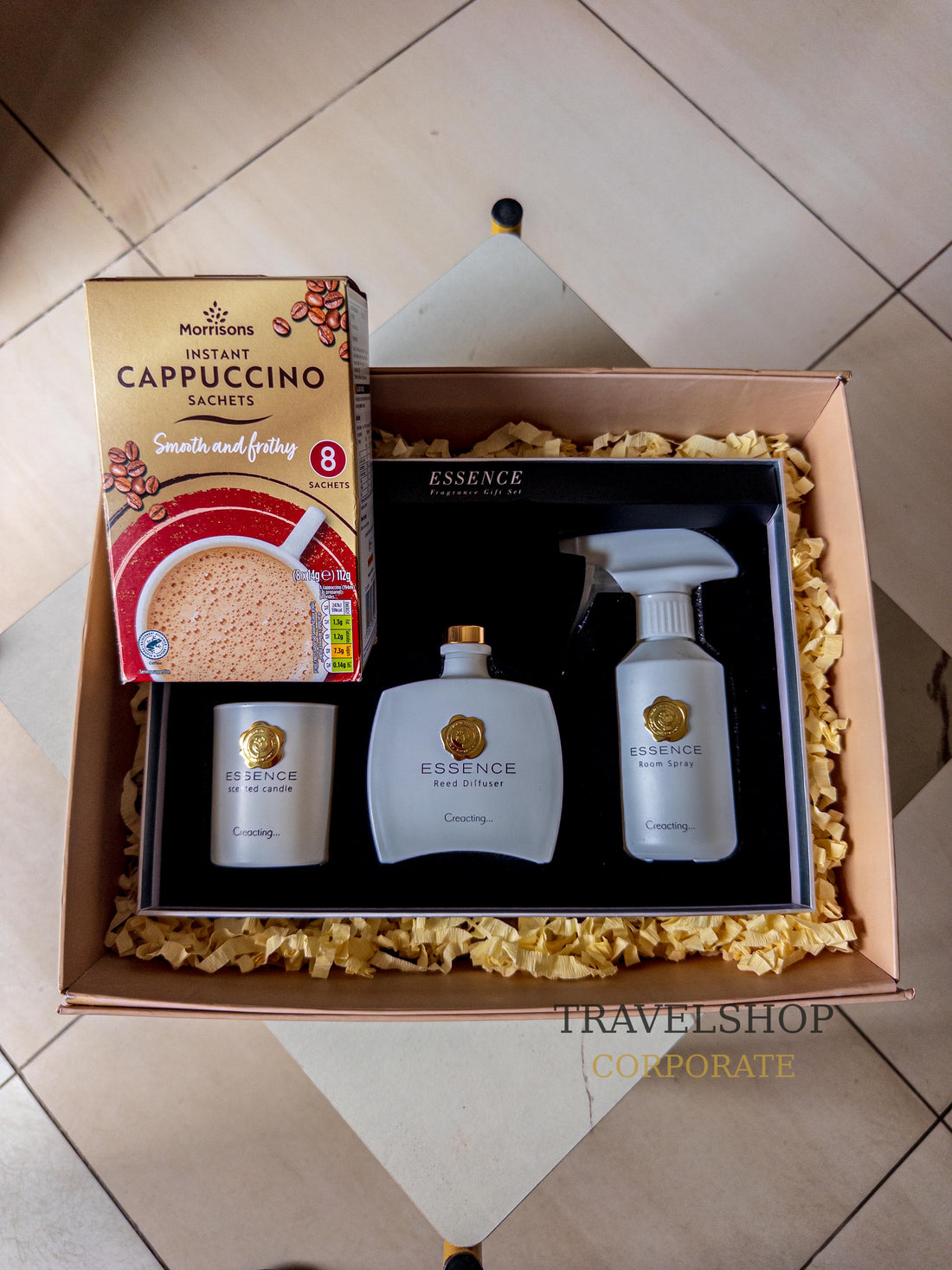 Home Scent Set Gift Box | Candle, Diffuser and Room Spray