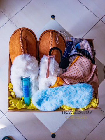 Cozy Night In Gift Box for Her | Slippers and Spa Set