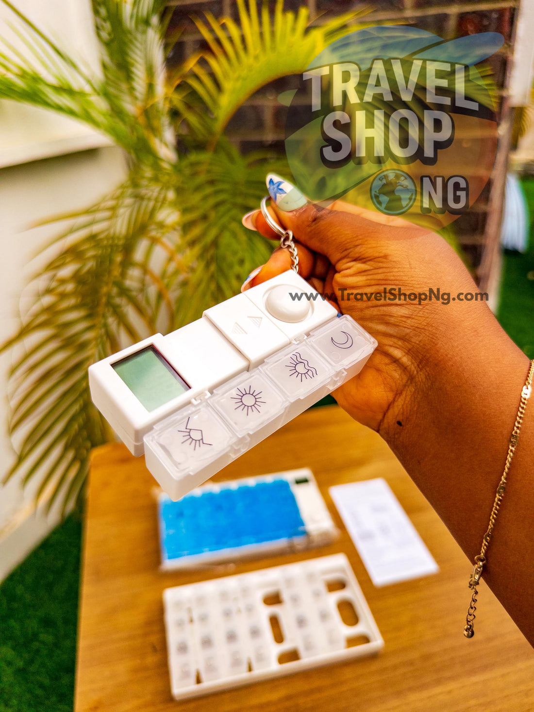 Smart 28 Compartment Pill Organiser with Timer