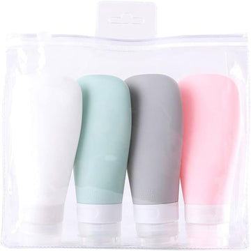 60ml & 90ml TSA Approved Silicone Travel Containers