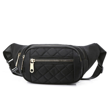 Fanny Pack Waist Bag | 2 or 3 Compartments, Max 47" Waist