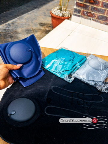 Air Cushion Self Inflating Travel Neck Pillow | Portable U-Shaped Pillow