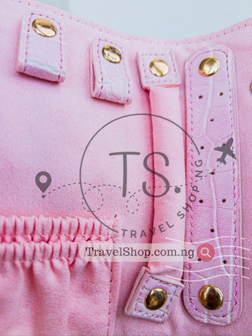 Roll Travel Jewel Bag Case | Large Capacity | Crease-Free | Leather
