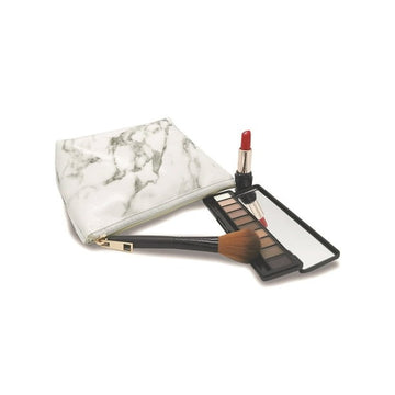 Marble Print Toiletry Bags | Ladies Cosmetic Cases | Zipper Makeup Bag