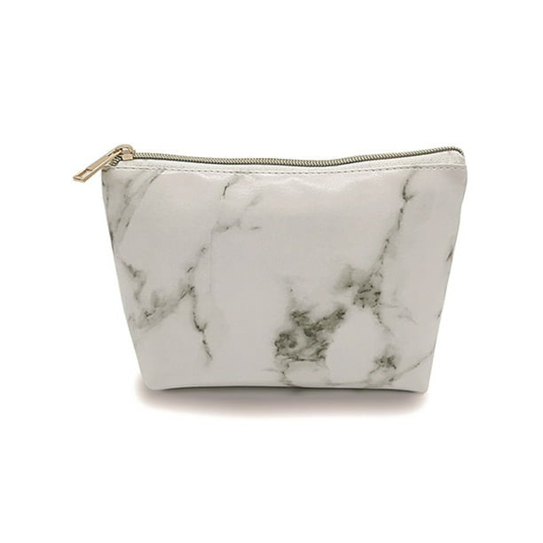 Marble Print Toiletry Bags | Ladies Cosmetic Cases | Zipper Makeup Bag