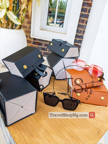 Stylish Sunglasses Organizer Case | Travel and Storage Solution