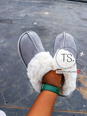 Memory Foam Fluffy Slipper | Unisex House Shoes