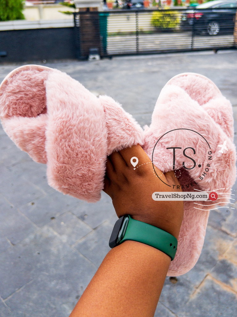Plush Crossover Slides | Comfortable and Stylish Slip-On