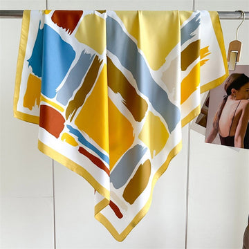 Abstract Pattern Silk-Feel 36