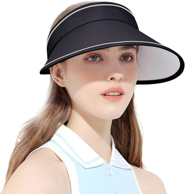 Roll-Up Sun Visor Hat - Perfect for Summer Travel