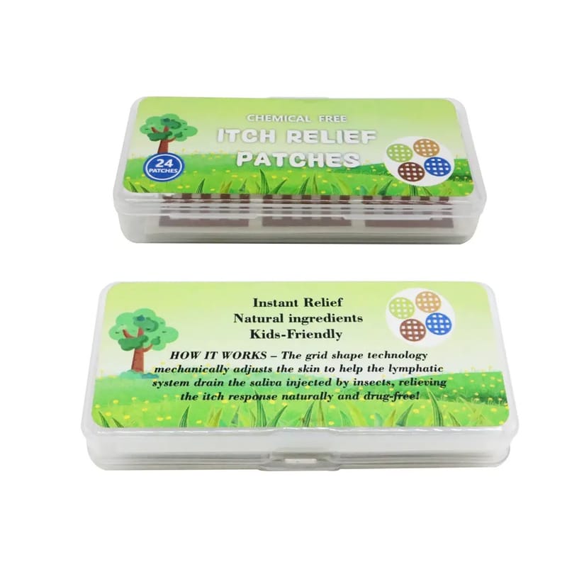 Mosquito Itch Relief Patches - 24 Pack, No Ointments or Oils