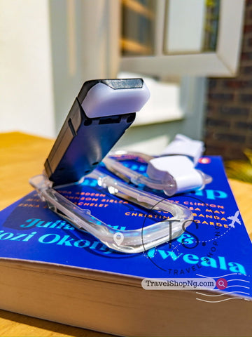 Versatile Book Lamp - Battery Operated & USB Rechargeable Options