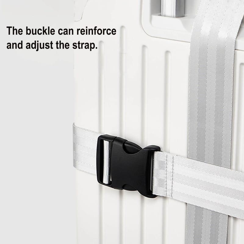 Luggage Belt with Combination Lock and Name Tag