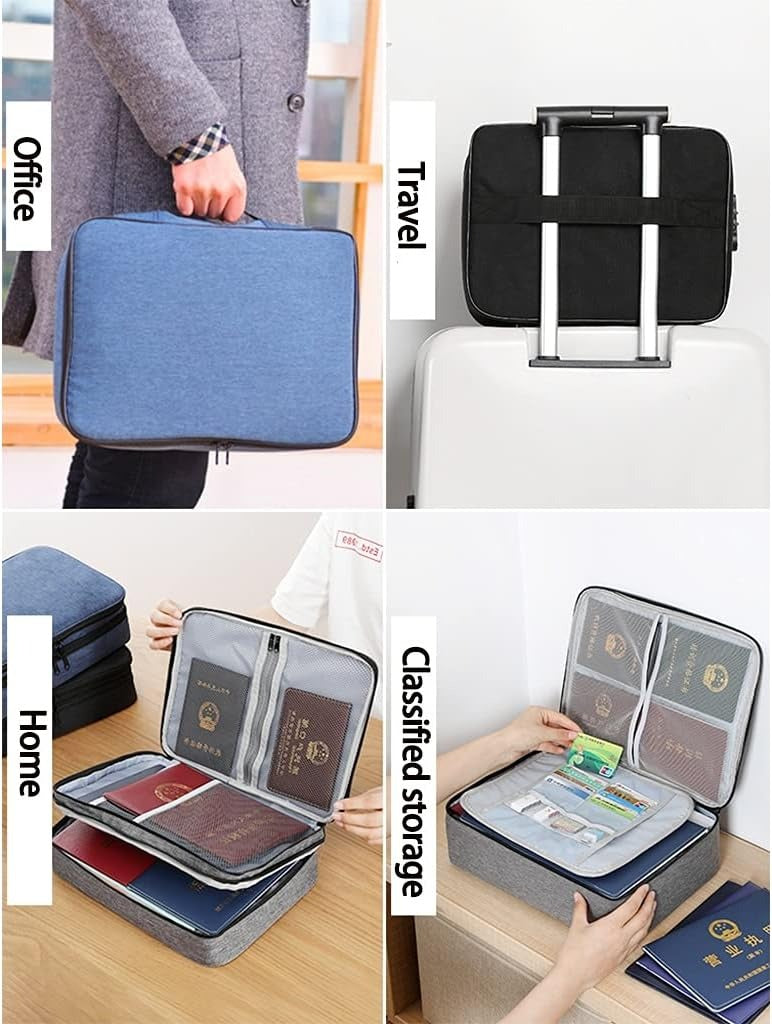 Large Document Storage Bags with Trolley Loop & Locks