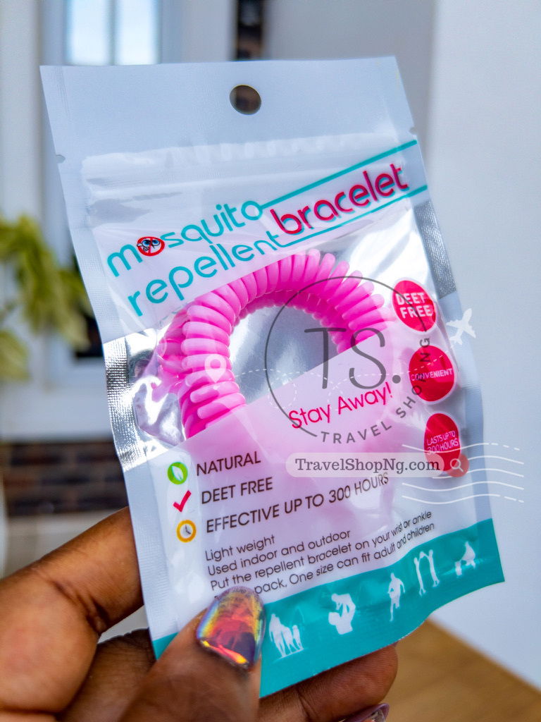 Citronella Mosquito Repellent Bracelets - 240 Hr Natural DEET-Free Protection