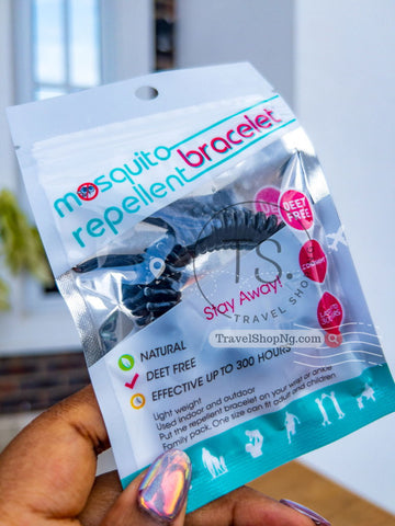 Citronella Mosquito Repellent Bracelets - 240 Hr Natural DEET-Free Protection