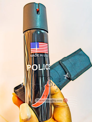 Police Brand Pepper Spray | 110ml Self-Defense Tool