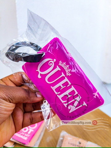 Pink & Peach Luggage Tags
