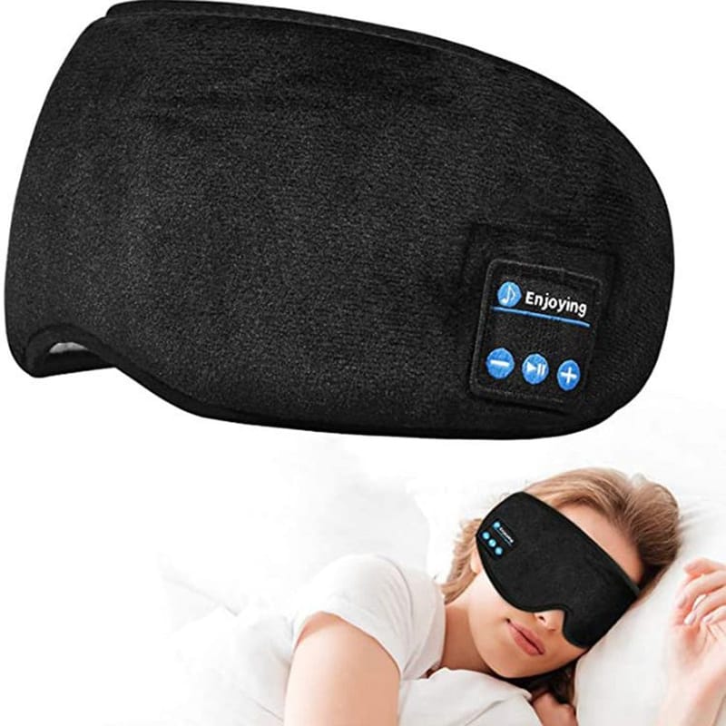 Bluetooth Music Eye Mask - Comfortable Sleep & Relaxation Aid