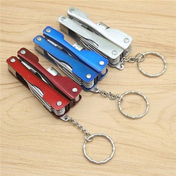 Micro Plier Tool Kit - 6-in-1 Multifunctional Folding Pliers with LED