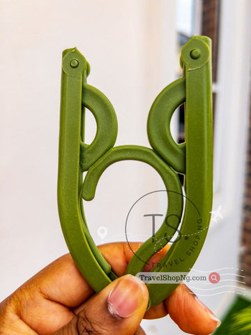Foldable Hanger Set of 3 | Perfect for Travel