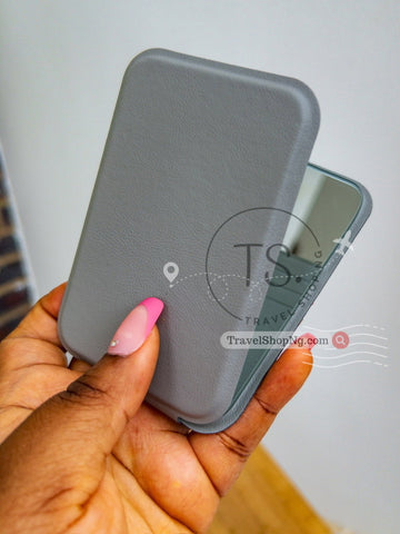 Folding Travel Mirror | Shatterproof Stainless Steel Ultrathin