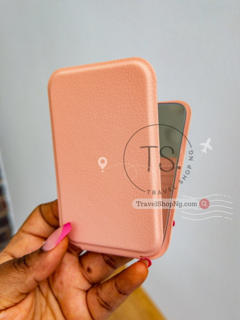 Folding Travel Mirror | Shatterproof Stainless Steel Ultrathin
