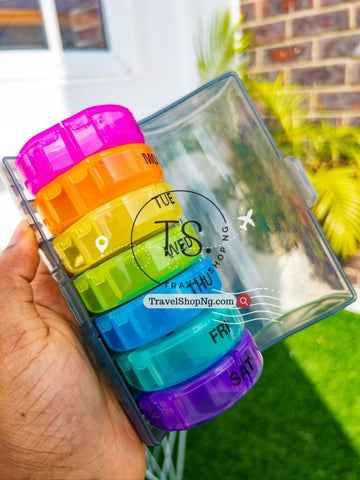 28-Day Pill Organizers | Flip Open & Vertical Formats