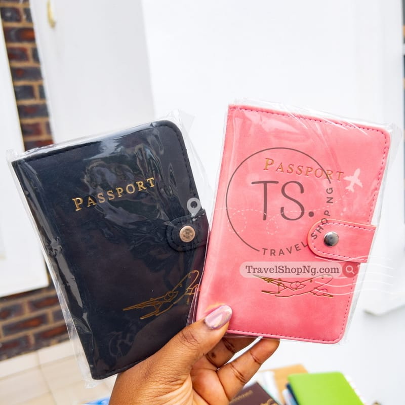 "Passport" Inscribed Covers | RFID Blocking & Unique Patterns