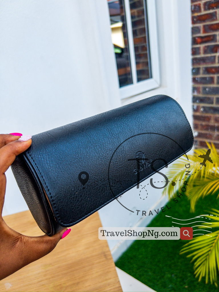 Leather Watch Storage Carry-On Case | 2 & 3 Compartments