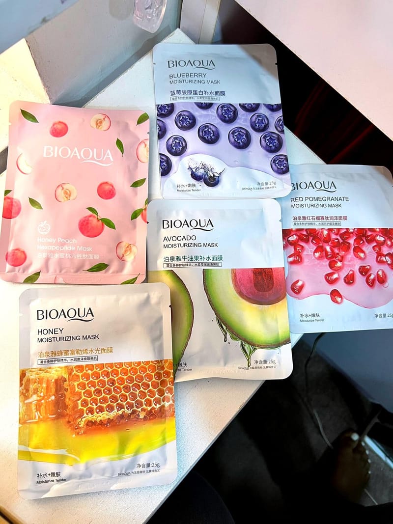 Korean Beauty Sheet Mask | Hydration for Travel
