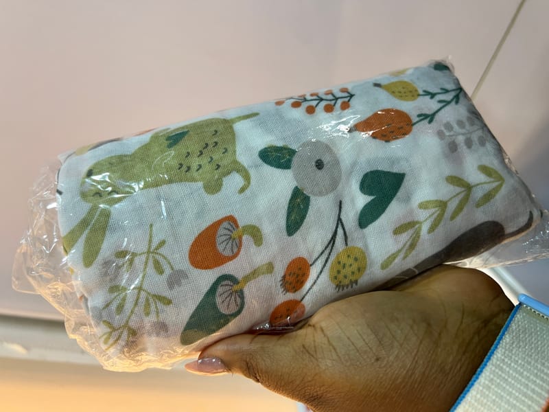 100% Organic Cotton Muslin Swaddle | Versatile Baby Blanket