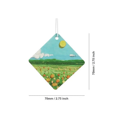 Essential Oil Car Aromatherapy Hanging Card Air Freshener