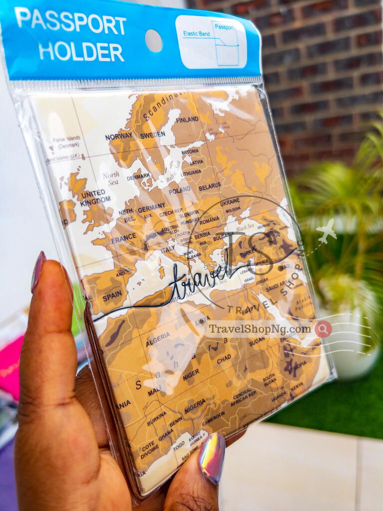 Travel" Passport Cover | Stylish & Durable Protection