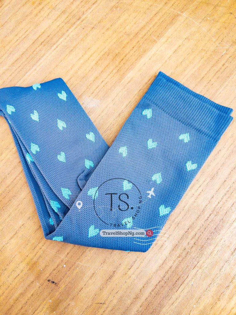 Heart Pattern Compression Socks | Sizes S/M & L/XL Available