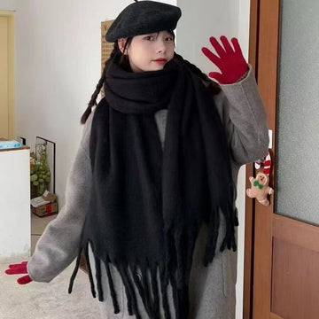 Thick Winter Scarf | 205x35cm for Ultimate Warmth