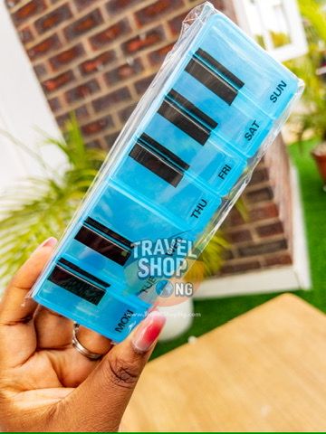 Piano Pill Organizer | 7 Compartments, Mini Piano Design
