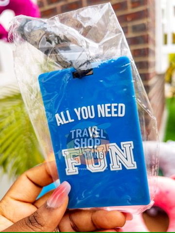 Blue & Green Luggage Tags