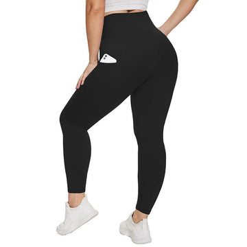High-Waisted Leggings with Side Pockets | Comfort & Style