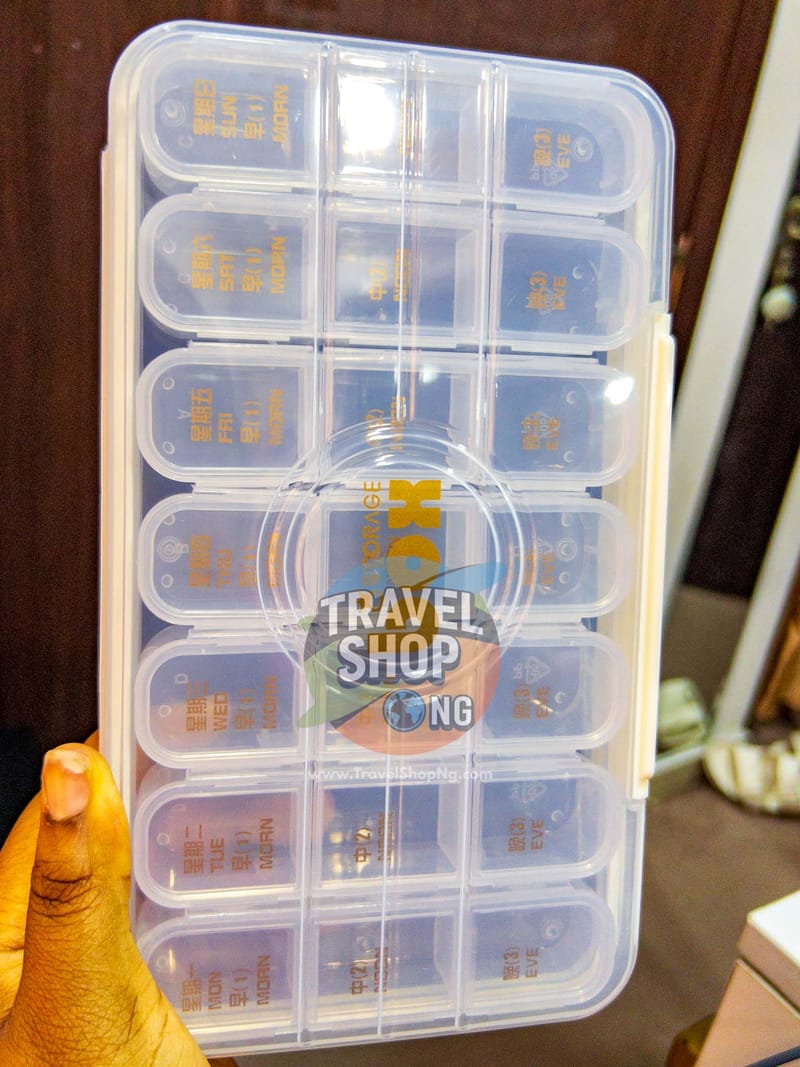 Large Capacity Pill Organizers | 28 & 21 Compartment Options