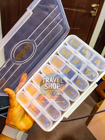Large Capacity Pill Organizers | 28 & 21 Compartment Options