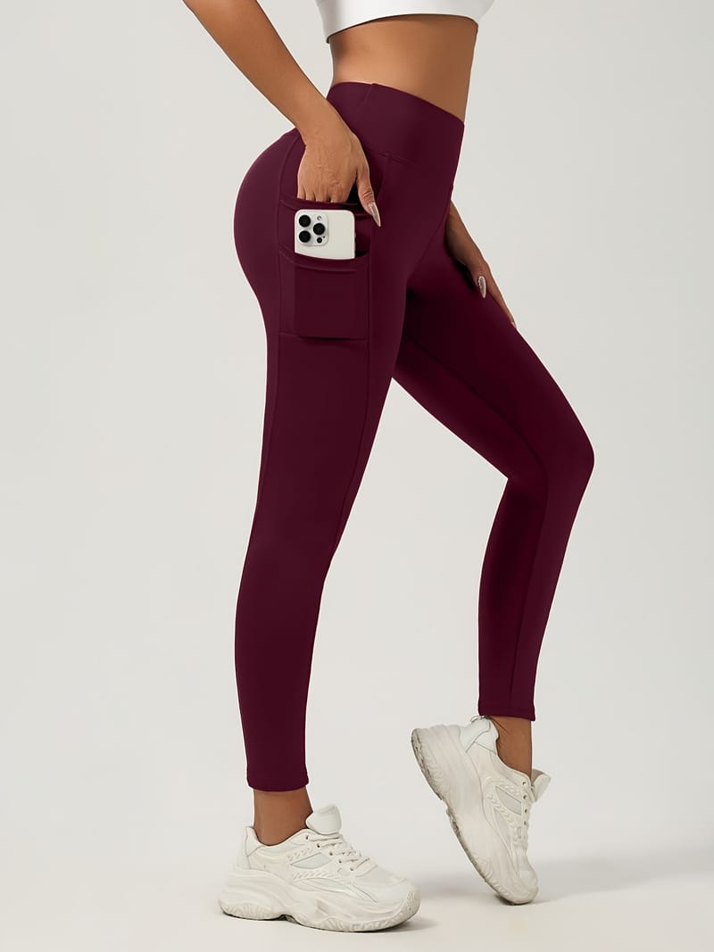 High-Waist Tummy Control Leggings | Travel-Friendly