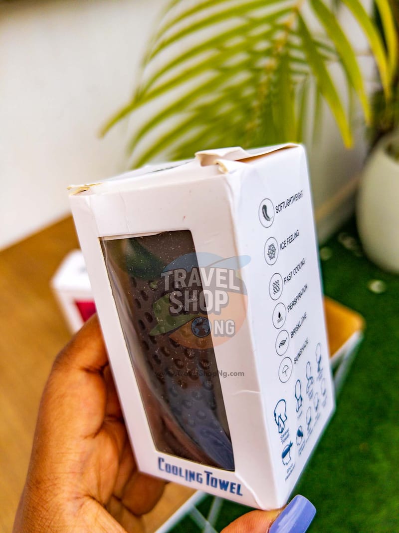 Cooling Towels 30x100cm | Travel-Friendly with Carrying Case