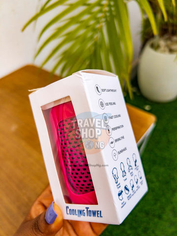 Cooling Towels 30x100cm | Travel-Friendly with Carrying Case