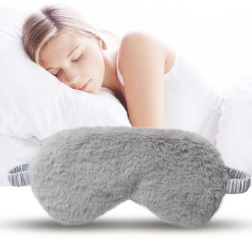 Fluffy Eye Masks | Satin Contact Area for Ultimate Comfort