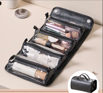 Detachable Clear Toiletry Bag | Large-Capacity Travel Bag
