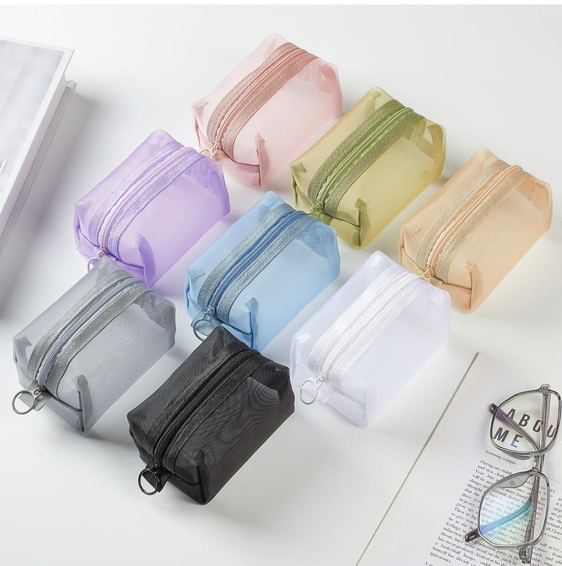Mini Mesh Storage Bag | Organize Small Items (7x5x11cm)